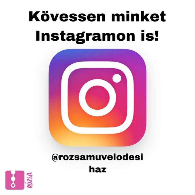 Elindult a Rózsa Insta oldala! Részletek itt