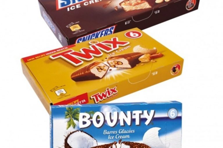 Megint mérgeznek minket! A Spar visszahívta a Bounty, a Twix és a Snickers márkájú jégkrémjeit, senki ne egyen belőle