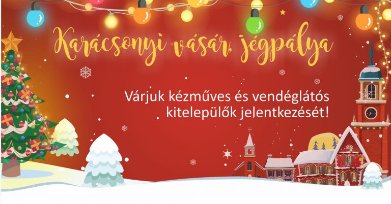 Kézműves és vendéglátós kitelepülők jelentkezését várják az adventi vásárra