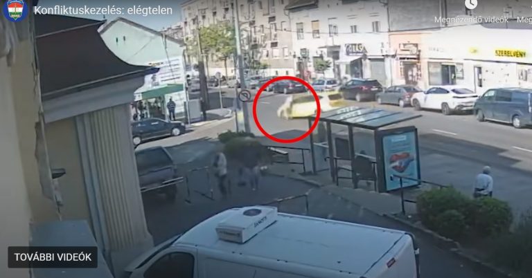 Döbbenet: egyszerűen elütötte a haragosát egy férfi Pesterzsébeten – videó