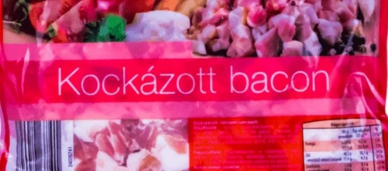 Megint mérgeznek minket – Baktériummal fertőzött bacont hív vissza az Aldi