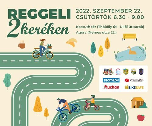 Reggeli két keréken a kerületben