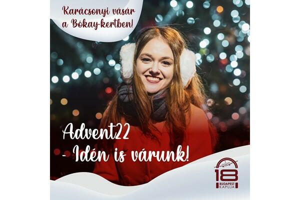 Adventi hétvégék, karácsonyi vásár a Bókay-kertben